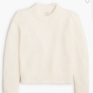 *NWT* J. Crew Women's Fuzzy Puff Sleeve Sweater